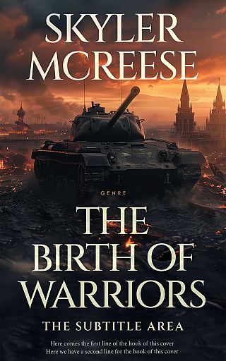 3D mockup of Shark #33926 - Premade Historical Book Cover | BookCoverZone