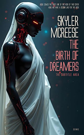 3D mockup of Mirage #33938 - Premade Science Fiction Book Cover | BookCoverZone