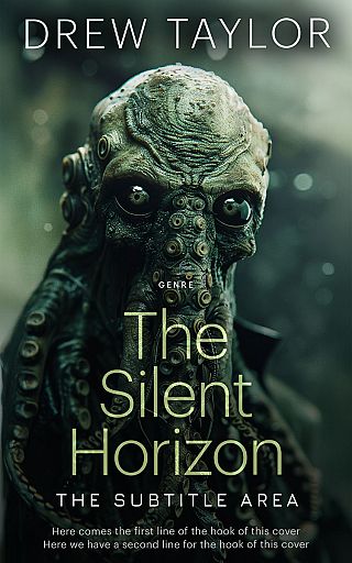 3D mockup of Racing Green #34044 - Premade Science Fiction Book Cover | BookCoverZone
