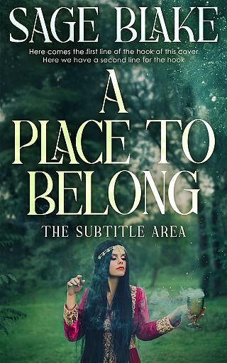 3D mockup of Te Papa Green #34151 - Premade Fantasy Book Cover | BookCoverZone