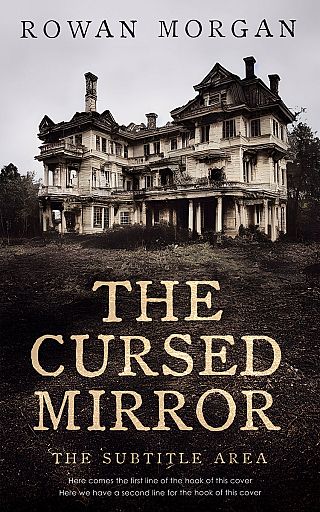 3D mockup of Cocoa Brown #34200 - Premade Horror Book Cover | BookCoverZone