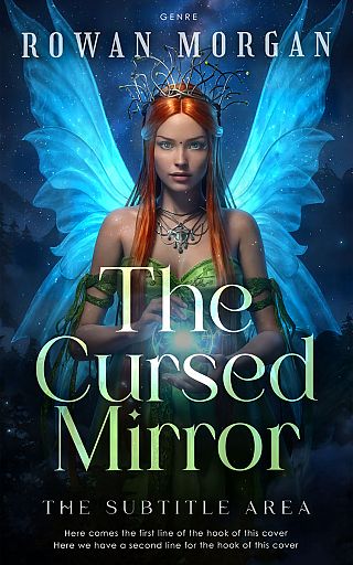 3D mockup of Mirage #34230 - Premade Fantasy Book Cover | BookCoverZone