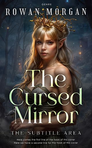 3D mockup of Outer Space #34231 - Premade Fantasy Book Cover | BookCoverZone