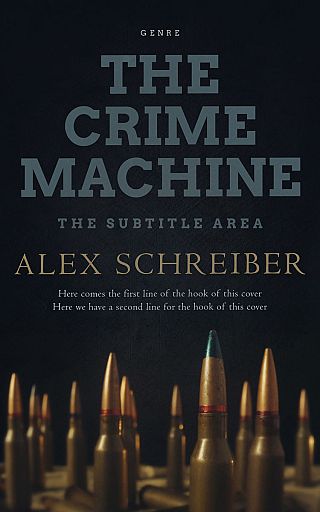 3D mockup of Shark #34301 - Premade Mystery & Thriller & Suspense Book Cover | BookCoverZone
