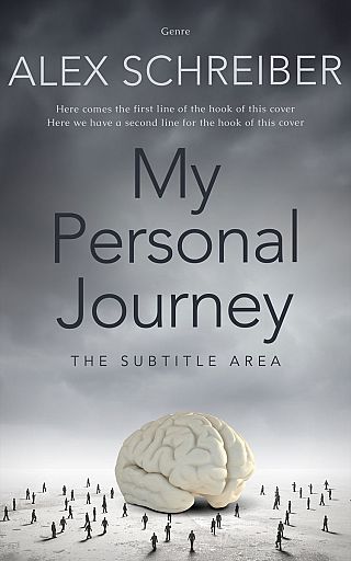 3D mockup of Oslo Gray #34316 - Premade Self-Improvement & Self-Help Book Cover | BookCoverZone