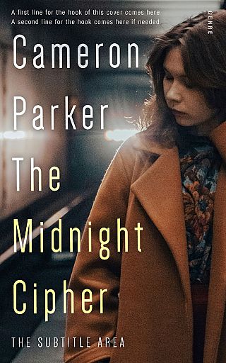 3D mockup of Taupe #34343 - Premade Mystery & Thriller & Suspense Book Cover | BookCoverZone