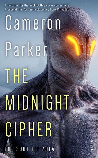 3D mockup of Bright Gray #34349 - Premade Mystery & Thriller & Suspense Book Cover | BookCoverZone