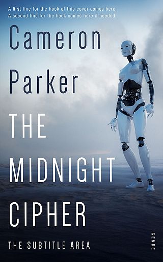 3D mockup of Pickled Bluewood #34350 - Premade Science Fiction Book Cover | BookCoverZone