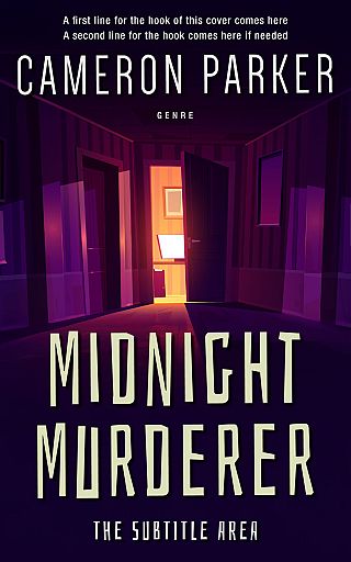3D mockup of Black Rock #34357 - Premade Mystery & Thriller & Suspense Book Cover | BookCoverZone