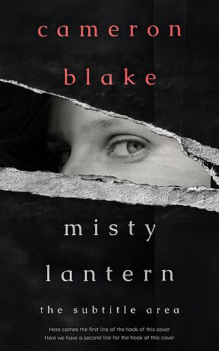 3D mockup of Cloudy #34413 - Premade Mystery & Thriller & Suspense Book Cover | BookCoverZone