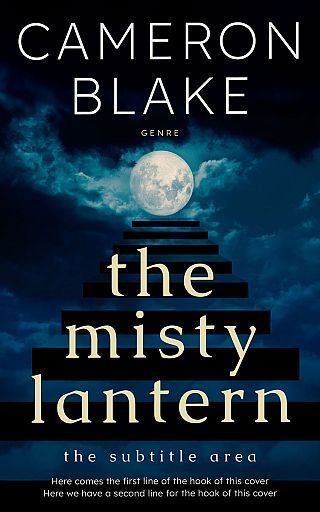 3D mockup of Black Pearl #34431 - Premade Mystery & Thriller & Suspense Book Cover | BookCoverZone