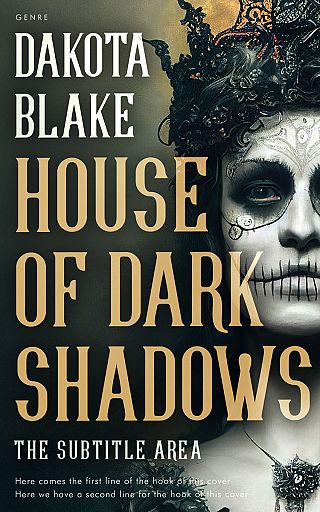 3D mockup of Yuma #34522 - Premade Horror Book Cover | BookCoverZone
