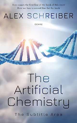 3D mockup of Ghost #34655 - Premade Science & Nature Book Cover | BookCoverZone