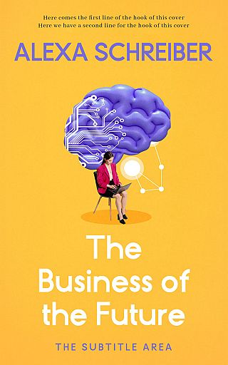 3D mockup of Bright Sun #34663 - Premade Business Book Cover | BookCoverZone