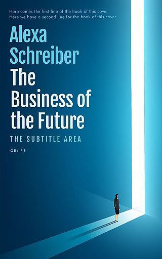 3D mockup of Atoll #34670 - Premade Business Book Cover | BookCoverZone