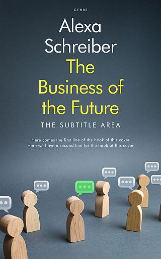 3D mockup of River Bed #34676 - Premade Business Book Cover | BookCoverZone