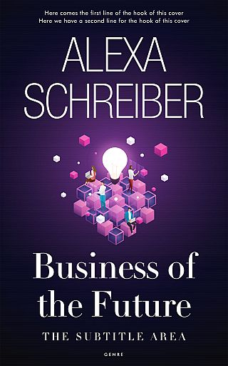 3D mockup of Ebony #34680 - Premade Business Book Cover | BookCoverZone