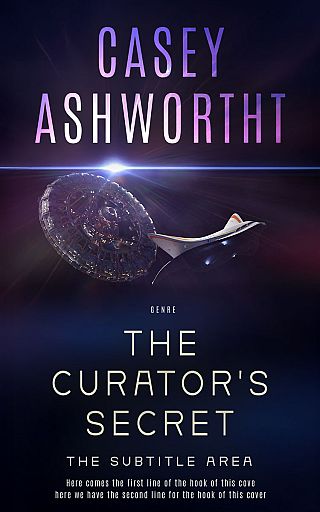 3D mockup of Mirage #34715 - Premade Science Fiction Book Cover | BookCoverZone