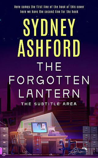 3D mockup of Violet #34741 - Premade Mystery & Thriller & Suspense Book Cover | BookCoverZone
