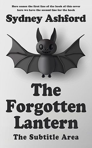 3D mockup of Quill Gray #34841 - Premade Fantasy Book Cover | BookCoverZone