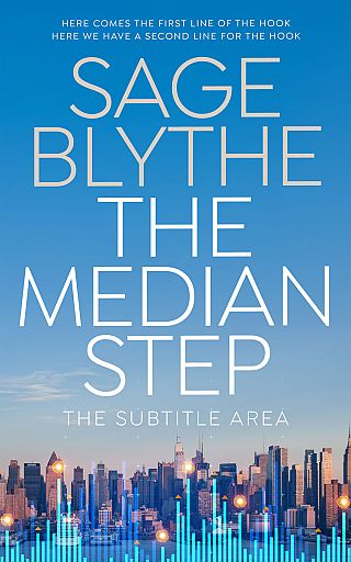 3D mockup of Boston Blue #34941 - Premade Travel Book Cover | BookCoverZone