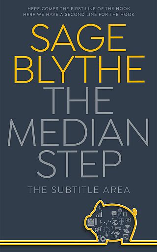 3D mockup of Oxford Blue #34942 - Premade Business Book Cover | BookCoverZone