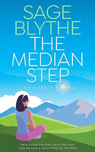 3D mockup of Curious Blue #34961 - Premade Health & Mind & Body Book Cover | BookCoverZone