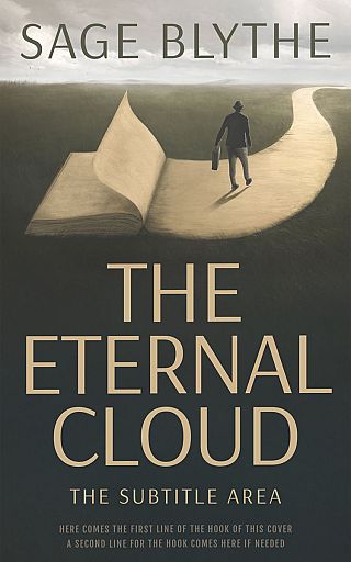 3D mockup of Lunar Green #34997 - Premade Travel Book Cover | BookCoverZone