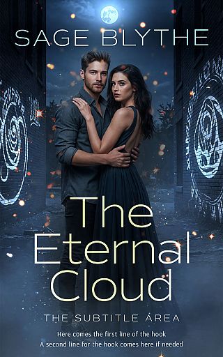 3D mockup of Ebony Clay #35069 - Premade Paranormal & Urban Book Cover | BookCoverZone