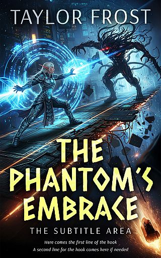 3D mockup of Mirage #35093 - Premade LitRPG Book Cover | BookCoverZone