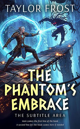 3D mockup of Mirage #35094 - Premade LitRPG Book Cover | BookCoverZone