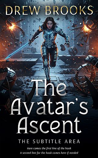 3D mockup of Bunker #35100 - Premade LitRPG Book Cover | BookCoverZone