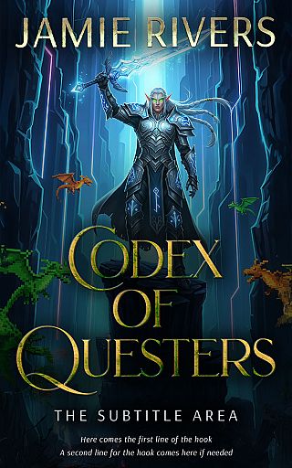 3D mockup of Firefly #35110 - Premade LitRPG Book Cover | BookCoverZone