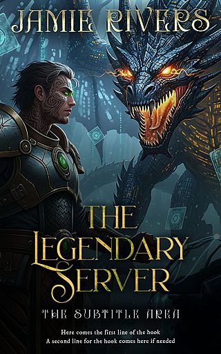 3D mockup of Bunker #35111 - Premade LitRPG Book Cover | BookCoverZone