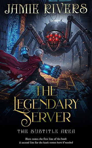 3D mockup of Woodsmoke #35117 - Premade LitRPG Book Cover | BookCoverZone