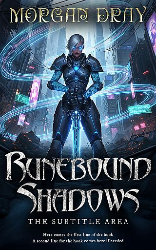 3D mockup of Big Stone #35121 - Premade LitRPG Book Cover | BookCoverZone