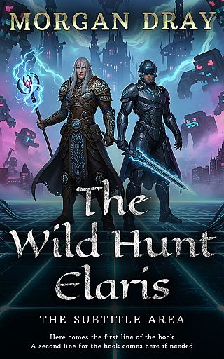 3D mockup of Mirage #35123 - Premade LitRPG Book Cover | BookCoverZone