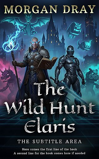 3D mockup of Mirage #35124 - Premade LitRPG Book Cover | BookCoverZone