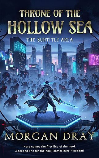 3D mockup of Big Stone #35131 - Premade LitRPG Book Cover | BookCoverZone