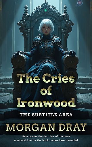 3D mockup of Timber Green #35135 - Premade LitRPG Book Cover | BookCoverZone