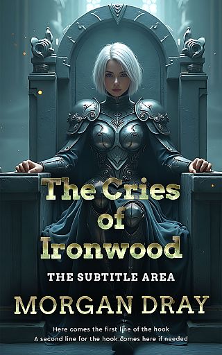 3D mockup of Timber Green #35138 - Premade LitRPG Book Cover | BookCoverZone