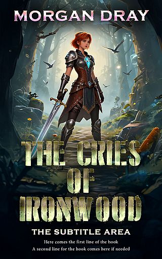 3D mockup of Shark #35162 - Premade LitRPG Book Cover | BookCoverZone