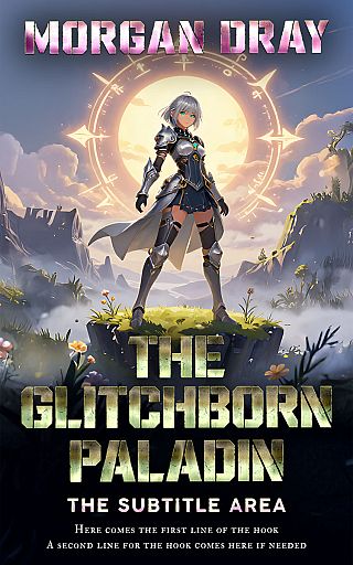 3D mockup of Tuna #35165 - Premade Fantasy Book Cover | BookCoverZone