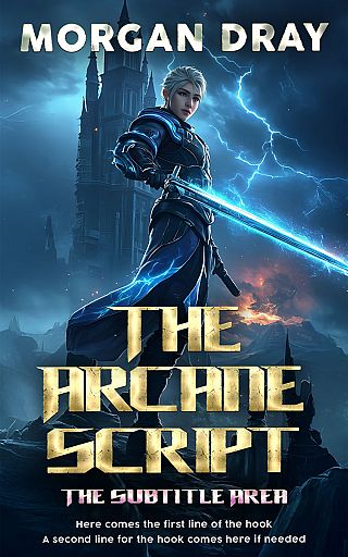 3D mockup of Big Stone #35172 - Premade Fantasy Book Cover | BookCoverZone