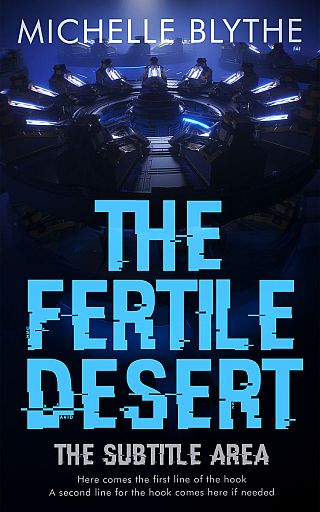 3D mockup of Ebony #35205 - Premade Science Fiction Book Cover | BookCoverZone