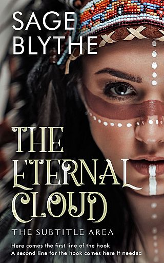 3D mockup of Cod Gray #35245 - Premade Western Book Cover | BookCoverZone