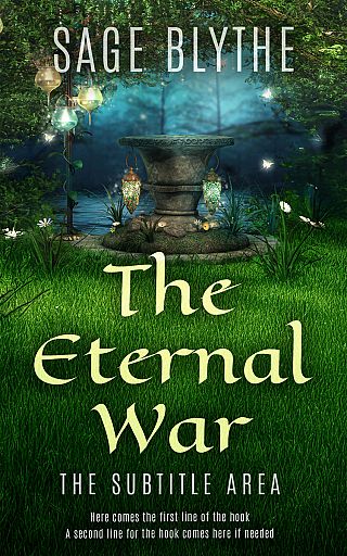 3D mockup of Celtic #35298 - Premade Fantasy Book Cover | BookCoverZone