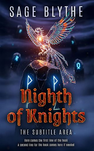 3D mockup of Mirage #35304 - Premade Fantasy Book Cover | BookCoverZone