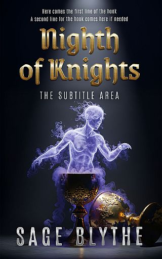 3D mockup of Mirage #35313 - Premade Fantasy Book Cover | BookCoverZone