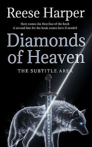 3D mockup of Cadet Blue #35329 - Premade Fantasy Book Cover | BookCoverZone